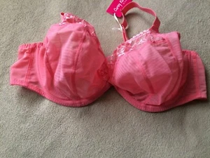 CURVY KATE 44H (FF) Pink Centre Stage Full Plunge Underwire Bra Style033101 NWT - Picture 1 of 9