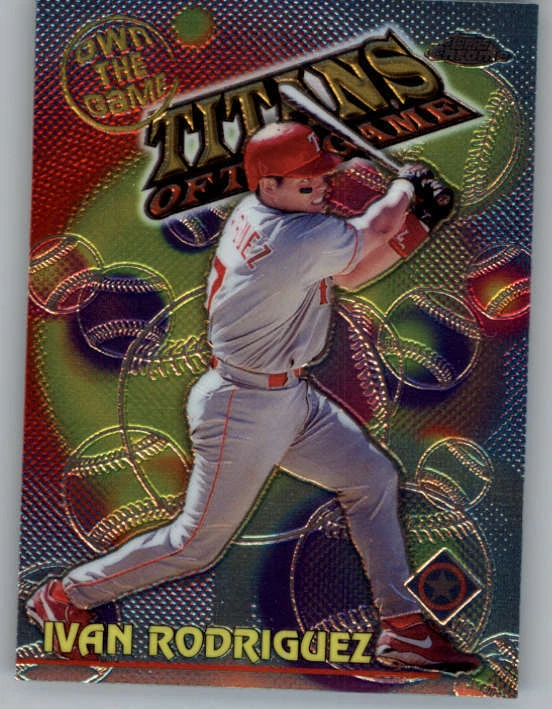 2000 Topps Chrome Own the Game #OTG23 Ivan Rodriguez (ref 155895) - Image 1 of 2