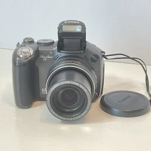 Estuche digital Canon Powershot Camera S3 IS 6,0 MP funcionando *puede tener defectos* - Imagen 1 de 10