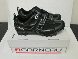 Louis Garneau Women's Terra MTB 38 EU 6.5 US Black Cycling Shoe 4 bolt Clipless - Picture 1 of 10