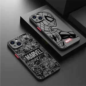 Marvel Character Phone Case For Iphone 12 & 15 Pro UK Stock Fast Dispatch - Picture 1 of 12