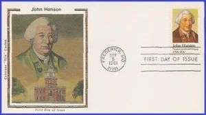 USA5 #1941 U/A COLORANO SILK FDC John Hanson - Bild 1 von 1