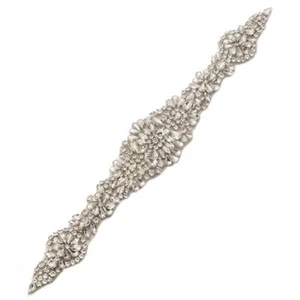 Crystal Applique w/ Endless Rhinestones all Shapes and Sizes Beautiful GB730 - Picture 1 of 2