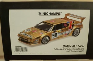 1:12 Minichamps BMW M1 #90 Pallavicini/Bayern 24h Le Mans 1983 #125832990 -WH076 - Foto 1 di 5