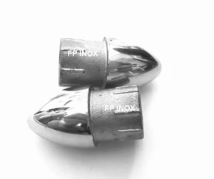 Embout Tube inox A4 Pour Tube de Diamètre 22mm ( Lot de 2 ) Bateau garde corps - Imagen 1 de 4