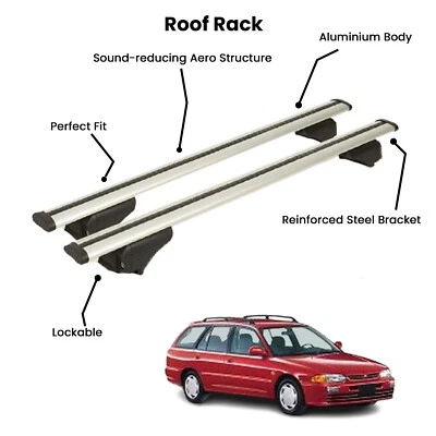 2 Pcs Silver Cross Bars for  MITSUBISHI MONTERO SUV 1999-2006 - Imagem 1 de 4