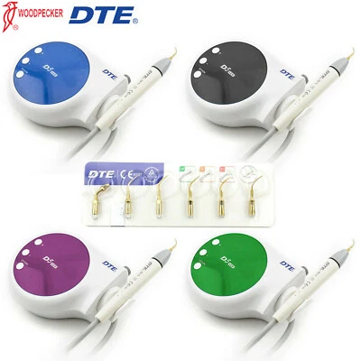 Woodpecker Dental DTE D1 D5 LED Ultrasonic Piezo Scaler Handpiece Satelec w/Tips