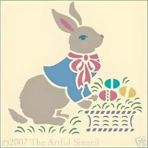 EASTER BUNNY 2 STENCIL - HOLIDAYS - The Artful Stencil - Picture 1 of 6