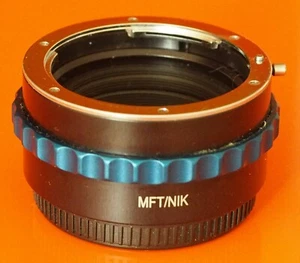 Novoflex MFT / NIK adapter Nikon F mount lens to Micro 4/3 | MFT BMPCC - Picture 1 of 5