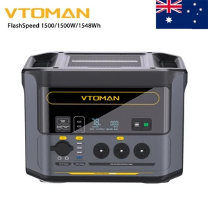 NEW VTOMAN FlashSpeed 1500 Outdoor Solar Generator 1548Wh Portable Power Station - Picture 1 of 11