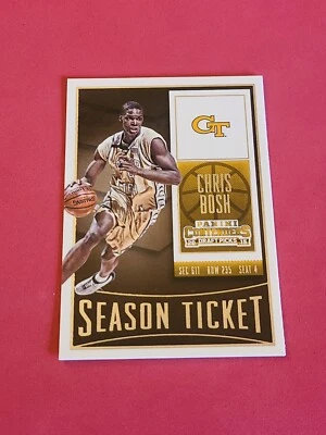 Boleto de temporada 2015 Chris Bosh Panini Contenders selecciones del draft #18 Foto 1 de 2