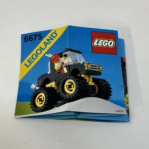 Lego 6675 Road & Trail 4x4 Instructions Only Vintage - Picture 1 of 3