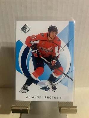 2024-25 Upper Deck SP Hockey Base Blue Aliaksei Protas #70 Washington Capitals - Image 1 of 2