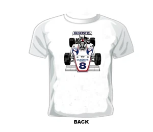 Camiseta Vintage SPRINT/INDY/NASCAR/MIDGET Carrera INDY OLSONITE ÁGUILA - Imagen 1 de 5