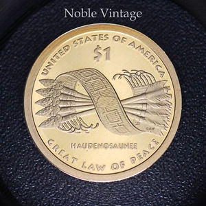 2010 S Proof Sacagawea Native American Dollar Münze - aus einem Proof Set - Bild 1 von 2