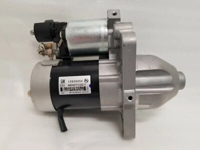 New GENUINE OEM GM Starter Fits 2014-2019 Cadillac XTS 3.6L Turbo  12639454 - Image 1 of 4