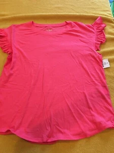 Kate Spade Broome Street Ruffle Tee NWT - Picture 1 of 3