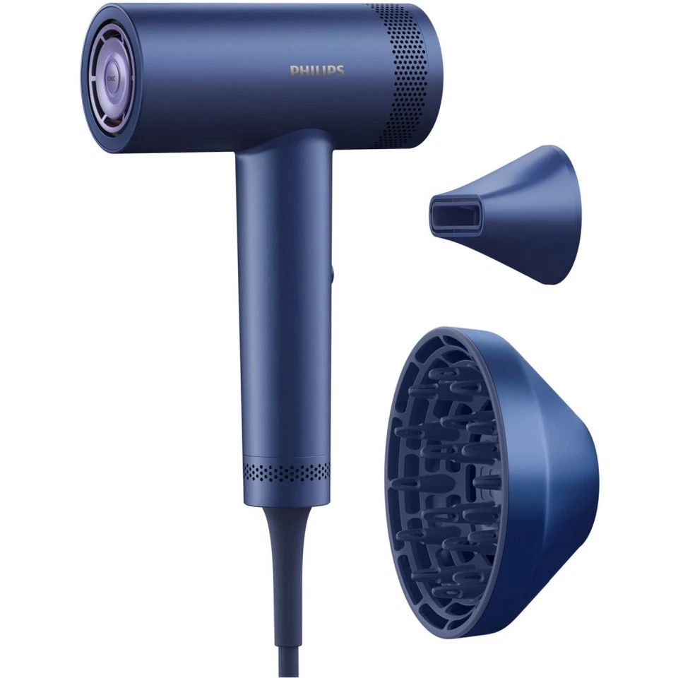 Philips BHD839/10 Thermoshield Advanced Haartrockner meeresblau 1400W Ionisator