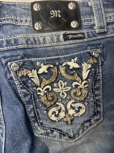 Pantalones de mezclilla Miss Me 29 X 21 ¡RAROS! - Imagen 1 de 8