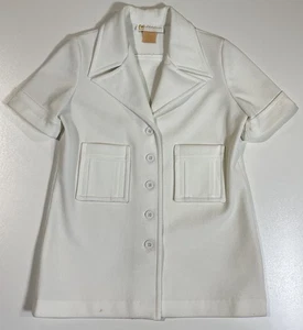 Vintage Collegian Of California Hemdjacke mit Knopfleiste Gr. M Mod 70er - Bild 1 von 8