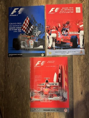 3 x Monaco Formula One Grand Prix Programs 1994, 1999 & 2000. - Image 1 of 4