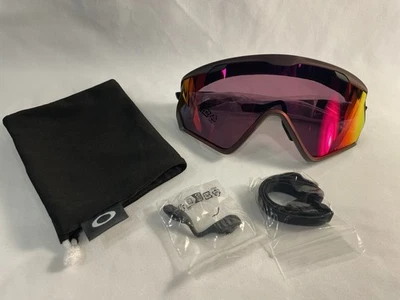 Oakley Wind Jacket 2.0 Matte Grenache Sunglasses - Prizm Road - MINT - Image 1 of 4