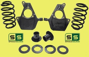 4"/4" DROP SPINDLES STRUT CUPS REAR COILS  FITS 07-14 Chevy GMC SUV - Picture 1 of 1