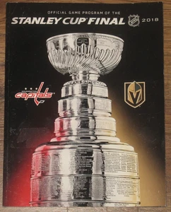 2018 Stanley Cup Final Official Program Washington Capitals Vegas Golden Knights - Picture 1 of 3