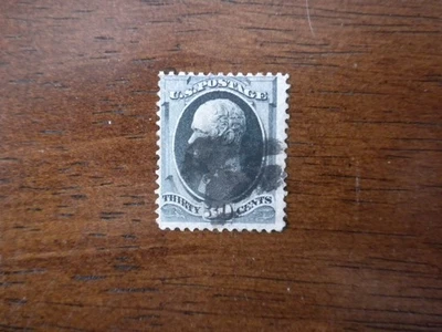 US SCOTT # 154 SELLO USADO EMITIDO EN 1870-71 SCV $300 Foto 1 de 2