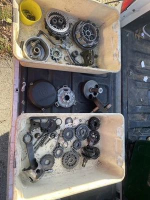 Husqvarna Mx 1985 1986 1987 transmisión interna del motor Wr250 Wr 250 250 Wr Foto 1 de 4