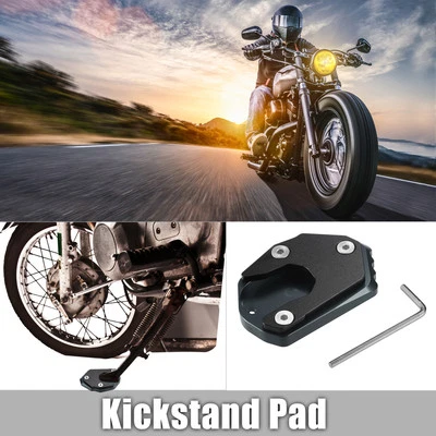 1 Set Motorcycle Kickstand Pads for KAWASAKI Z900RS 2018-2022 Titanium Tone Foto 1 de 4