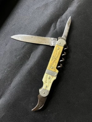 CUCHILLO SACACORCHOS PUBLICIDAD CHAMPÁN FRANCÉS VEUVE CLICQUOT PONSARDIN Foto 1 de 4