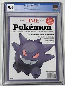 Time Magazine Special Edition: Pokemon 2024 Gengar Variant Cover CGC 9.6 - Picture 1 of 6