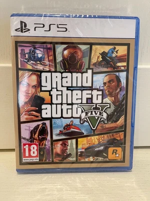 Grand Theft Auto V GTA 5 PS5 Game – Story Mode & GTA Online | New & Sealed - Image 1 of 4