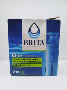 Brand New Brita Elite Replacement Pitcher Water Filter 2 Pack - Picture 1 of 2