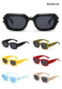 Quadratische hochwertige Halloween & Party Motiv Sonnenbrille Unisex 4-6 Paar EA1911 - Bild 1 von 8