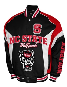 Giacca in twill NC State Wolfpack Franchise Club Driven - Nero - Foto 1 di 3