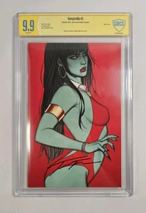 Vampirella #2 - Jenny Frison Retailer Incentive - CBCS 9.9 SIGNED - Picture 1 of 2