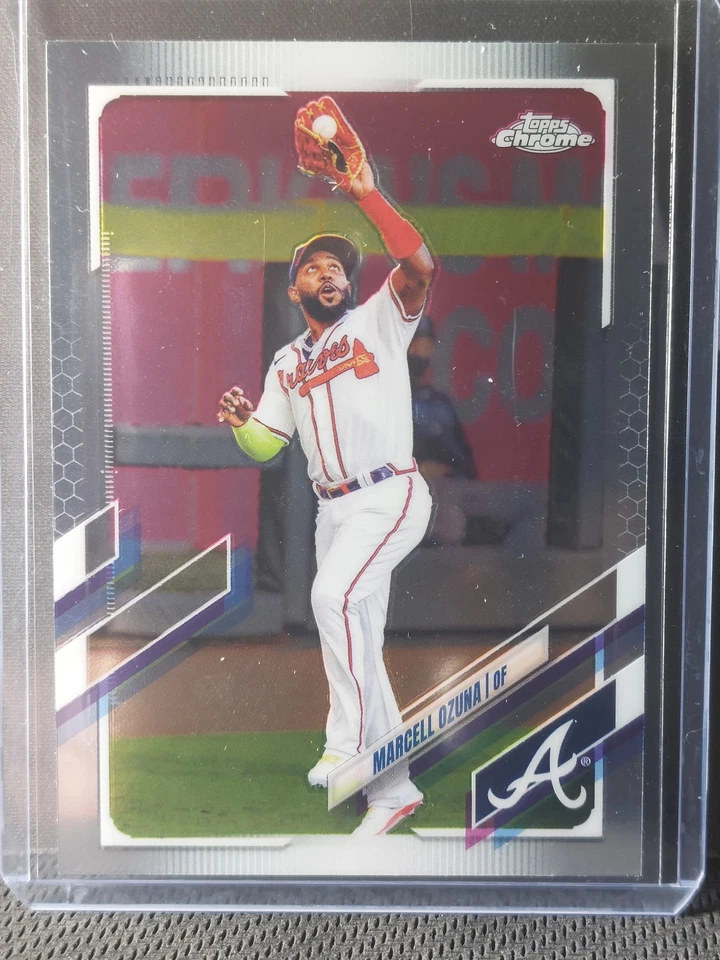 Marcell Ozuna 2021 Topps Chrome #202 - Image 1 of 1