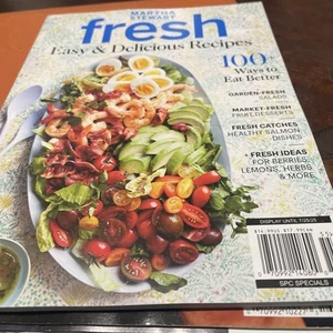 MARTHA STEWART FRESH- Easy & Delicious Recipes-100+ways to eat Better May 2025 - Picture 1 of 1