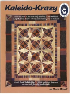 Kaleido-Krazy Marti Michell Quilt Pattern Book 8942 Five Pieced Designs Sewing - Picture 1 of 3
