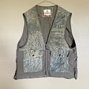Magellan Upland Bird Hunting Vest Men's 3XL Brown Camo for Dove, Quail, Pheasant - Picture 1 of 3
