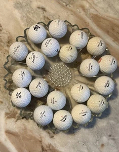 LOTTO 20 palline da golf ~ Calaway, Slazinger, Maxifli, Srixion, Top Flite, Titleist Beta - Foto 1 di 1