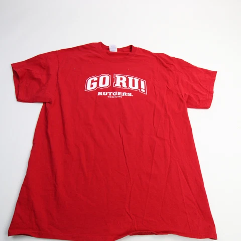 Rutgers Scarlet Knights Port Company Short Sleeve Shirt Men's Red New Cover