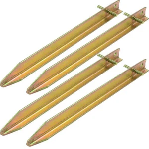 T-Profil Eisen Zeltheringe Stift 30-50 cm Pavillon Zelt Vorzelt Erdnagel Camping - Bild 1 von 9