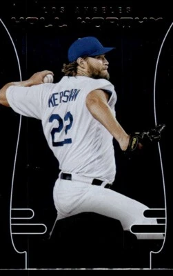 2022 Panini Absolute Hall Worthy Clayton Kershaw Los Angeles Dodgers #HW-5 - Image 1 of 2