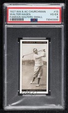 1927 Churchman's Famous Golfers Tobacco Small Walter Hagen #13 PSA 4