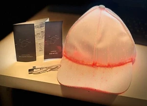 ๐ฅ Ruconla Fiber optic cap LED hat w/3colors luminous glowing EDC baseball NEW - Picture 1 of 3