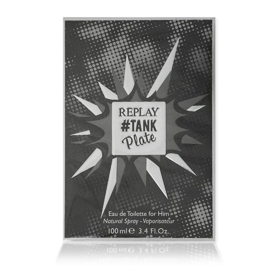 Replay # Tank Plate for Him 100 ml Eau de Toilette EDT Spray - Bild 1 von 1