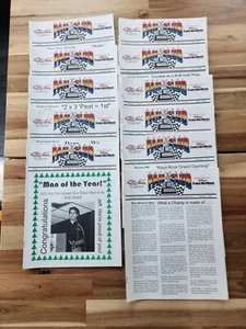 1996 Jeff Gordon NASCAR NATIONAL Fan Club NEWSLETTERS, 11 ISSUES - Picture 1 of 5